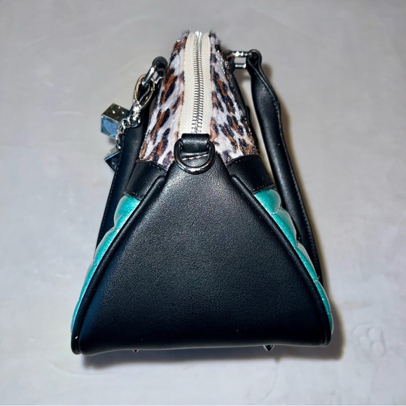 Lux de Ville Leopard Print and Mermaid Tote - Picture 6 of 12